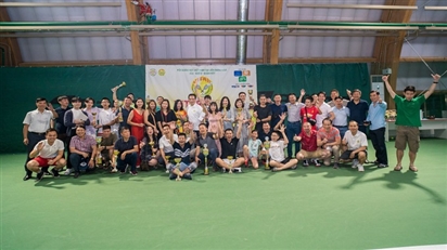 Hành trình 15 năm kết nối đam mê của cộng đồng người Việt Nam yêu tennis tại LB Nga