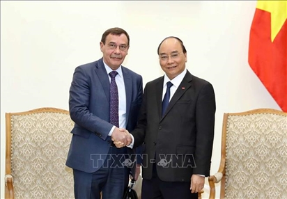 Thủ tướng Nguyễn Xuân Phúc tiếp Chủ tịch Cơ quan Chống tham nhũng Liên bang Nga