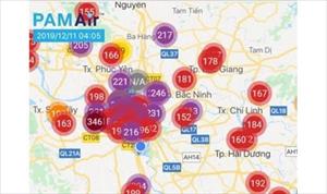 Hà Nội thuộc top thành phố ô nhiễm nhất thế giới, không khí vượt mức nguy hại