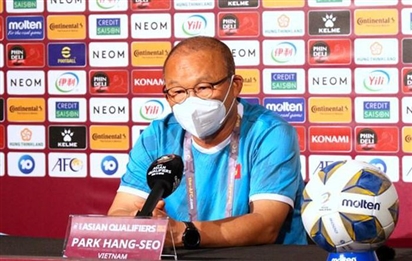 HLV Park Hang-seo tiếc nuối vì tuyển Việt Nam không thể ghi bàn