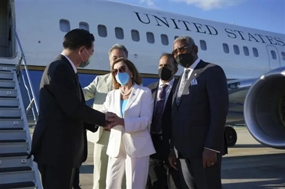 Chủ tịch Hạ viện Mỹ Nancy Pelosi kết thúc chuyến thăm Đài Loan (Trung Quốc)