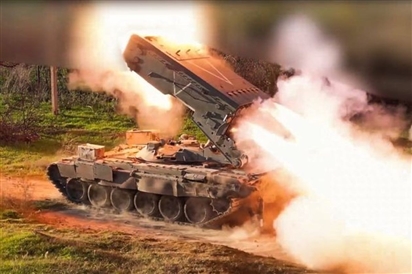 Pháo phản lực nhiệt áp TOS-1A vừa khuynh đảo Ukraine mạnh cỡ nào?