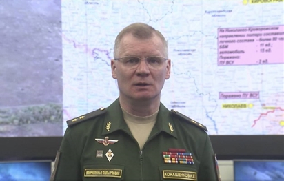 Quân đội Nga tấn công 4 sở chỉ huy của Ukraine