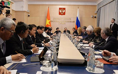Chủ tịch Quốc hội dự khai mạc Phiên họp Ủy ban hợp tác liên nghị viện Việt-Nga