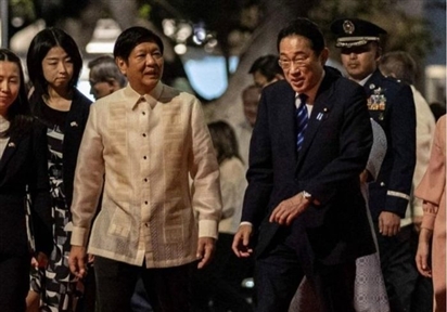 Philippines - Nhật Bản hướng tới liên minh ba bên với Mỹ