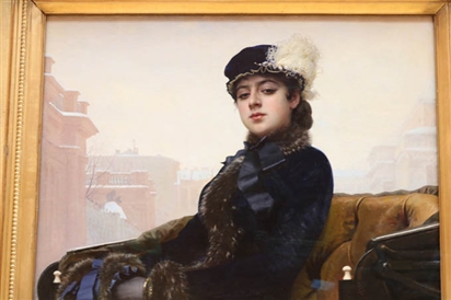 Vẻ đẹp người phụ nữ trong những bức họa ở phòng tranh nổi tiếng ở Moskva