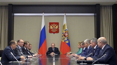 Tổng thống Putin chủ trì cuộc họp Hội đồng An ninh sau vụ nổ trên cầu Crimea