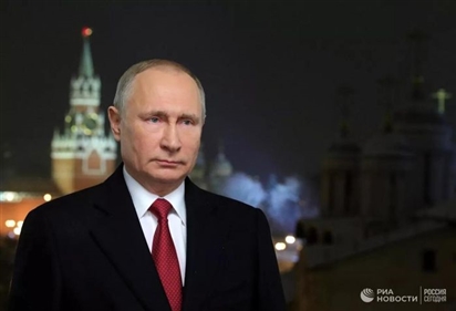 Tổng thống Putin chúc mừng người dân Nga nhân dịp năm mới 2023