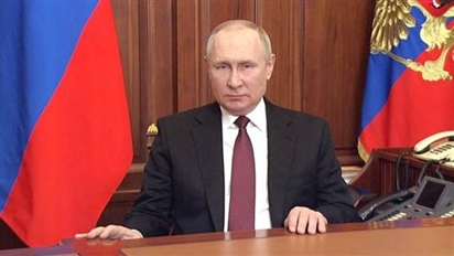 Điện Kremlin: Tổng thống Putin sẽ quyết định khi nào kết thúc chiến dịch quân sự ở Donbass