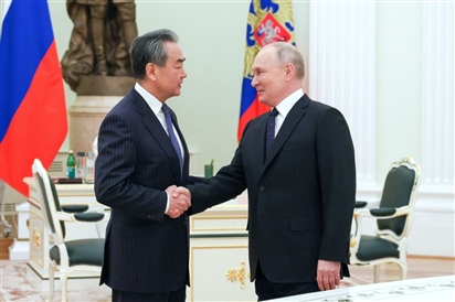 Tổng thống Putin gặp ông Vương Nghị
