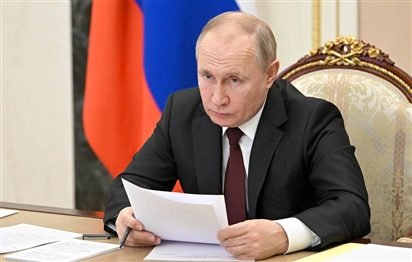 Ông Putin: Phương Tây đừng đổ lỗi cho Nga vì giá năng lượng tăng vọt