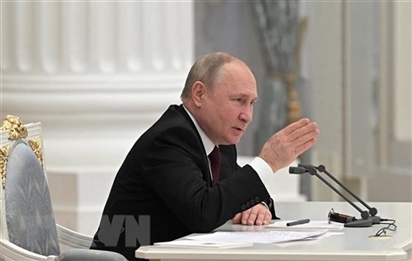 Ông Putin: Các nước phương Tây phong tỏa tài sản của Nga là trái luật