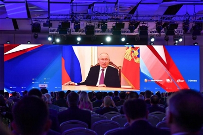 Tổng thống Putin khẳng định sự trỗi dậy vững chắc của chủ nghĩa đa cực