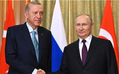 Nga - Thổ Nhĩ Kỳ tăng cường hợp tác, hướng tới triển khai trung tâm khí đốt