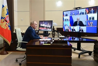 Tổng thống Putin: Nước Nga luôn trở nên mạnh mẽ hơn sau những thử thách