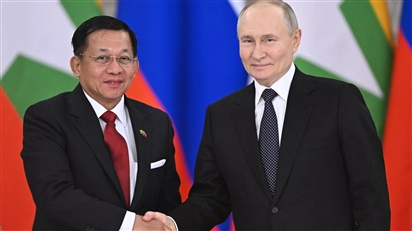 Lãnh đạo Myanmar sẽ tham gia Lễ diễu binh Chiến thắng tại Moskva