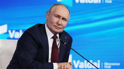 Giới quan sát Mỹ chú ý đến phong thái của Tổng thống Putin tại Diễn đàn Valdai
