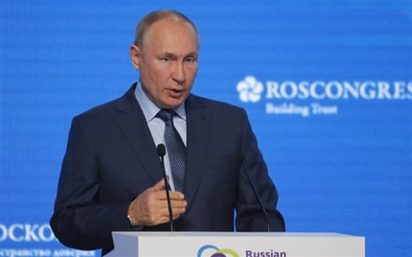 Tổng thống Putin phản pháo cáo buộc dùng khí đốt làm vũ khí: Ngay cả trong Chiến tranh Lạnh, Nga vẫn cung cấp khí đốt cho châu Âu