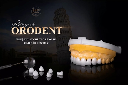 Nha khoa Quốc tế Jet Dentist: Răng sứ Orodent Bleach Innovation