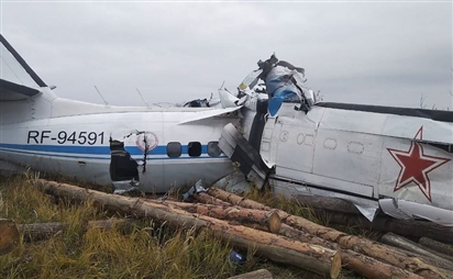Nga: Máy bay hạng nhẹ L-410 bị rơi ở Tatarstan, 16 người thiệt mạng, 7 người bị thương
