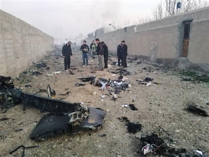 Toàn bộ hành khách trên máy bay Boeing 737 rơi ở Iran thiệt mạng