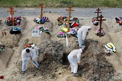 Nga ghi nhận ngày có nhiều người chết nhất vì Covid-19