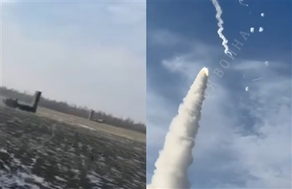 Video hệ thống S-400 Nga đánh chặn tên lửa HIMARS của Ukraine