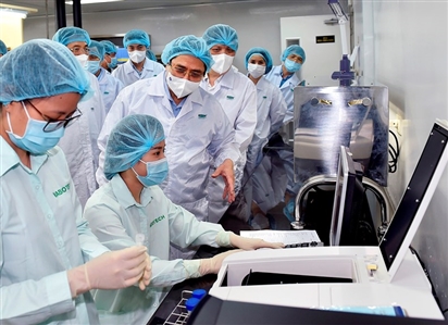 Bên trong nhà máy sản xuất vaccine 'made in Vietnam' tại TP.HCM