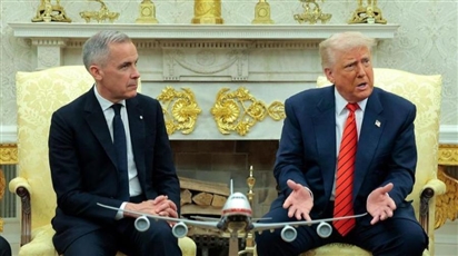 Thủ tướng Canada phản ứng gắt với ý tưởng 'tiểu bang thứ 51' trong cuộc gặp với ông Trump