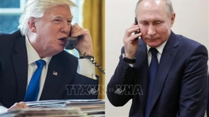 Tổng thống Putin công bố kết quả cuộc điện đàm với Tổng thống Trump