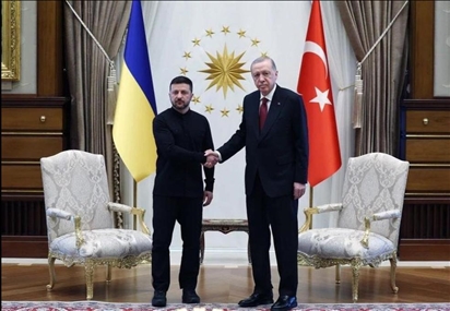 Tổng thống Thổ Nhĩ Kỳ-Ukraine thảo luận về đám phán tiếp theo giữa Nga-Ukraine