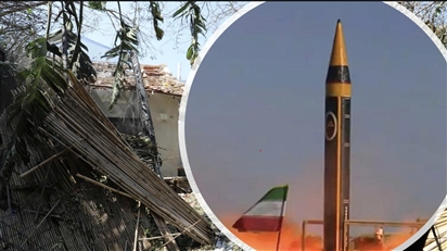 Iran phóng tên lửa với đầu đạn lớn chưa từng có tấn công Israel