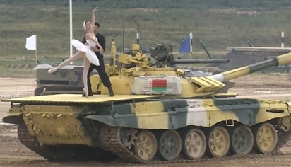 Ballet xe tăng và điều bất ngờ dành cho Tổng thống Putin tại ''Army - 2021''