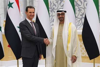 Tổng thống Syria bất ngờ thăm UAE
