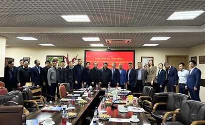 Đoàn công tác tỉnh Sơn La làm việc với Hiệp hội Doanh nghiệp Việt Nam tại Nga: Mở rộng cơ hội kết nối - xuất khẩu