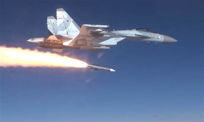 Syria: Su-34 xuất kích, 50 tay súng bị tiêu diệt gần biên giới Thổ Nhĩ Kỳ