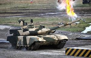 Nga tung clip 3D hoành tráng về siêu tăng T-90MS và BMPT