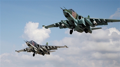 Syria: Nga không kích dữ dội, mục tiêu bị xoá sổ trong tích tắc