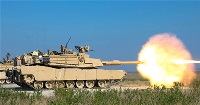 Khoảnh khắc pháo binh Nga phá hủy xe tăng M1 Abrams