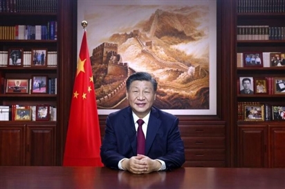 Chủ tịch Trung Quốc Tập Cận Bình chúc mừng năm mới, kêu gọi đoàn kết chống dịch