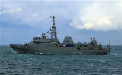 Tàu do thám Nga bị UAV tấn công ở Biển Đen
