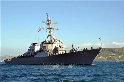 Houthi phóng tên lửa vào tàu chiến USS Laboon của Mỹ trên Biển Đỏ
