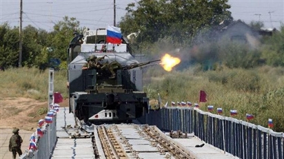 Hé lộ ''pháo đài bọc thép'' di động Nga sử dụng trong xung đột với Ukraine
