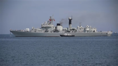 Trung Quốc điều thêm tàu chiến đến Campuchia