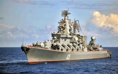 Kết thúc buồn cho tàu chiến mạnh nhất của Nga ở biển Đen