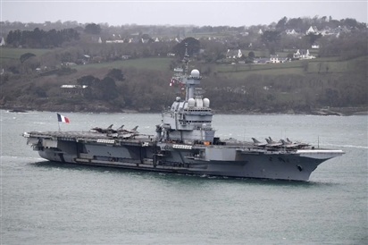 Tàu sân bay Pháp lần đầu tham gia tập trận hải quân quy mô lớn của NATO