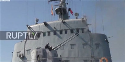 Tàu chiến Nga khai hoả dữ dội, thông điệp ''rắn'' gửi đến kẻ định ''vuốt râu hùm''