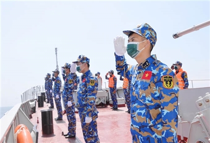 Biên đội tàu hộ vệ Việt Nam đến Nga tham gia Lễ Duyệt binh và Army Games 2021