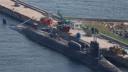 Tàu ngầm hạt nhân Mỹ lần đầu cập cảng Hàn Quốc sau nhiều thập kỷ