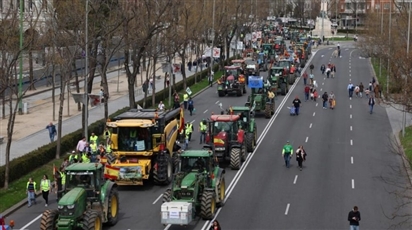 Nông dân Tây Ban Nha phản đối các quy định môi trường